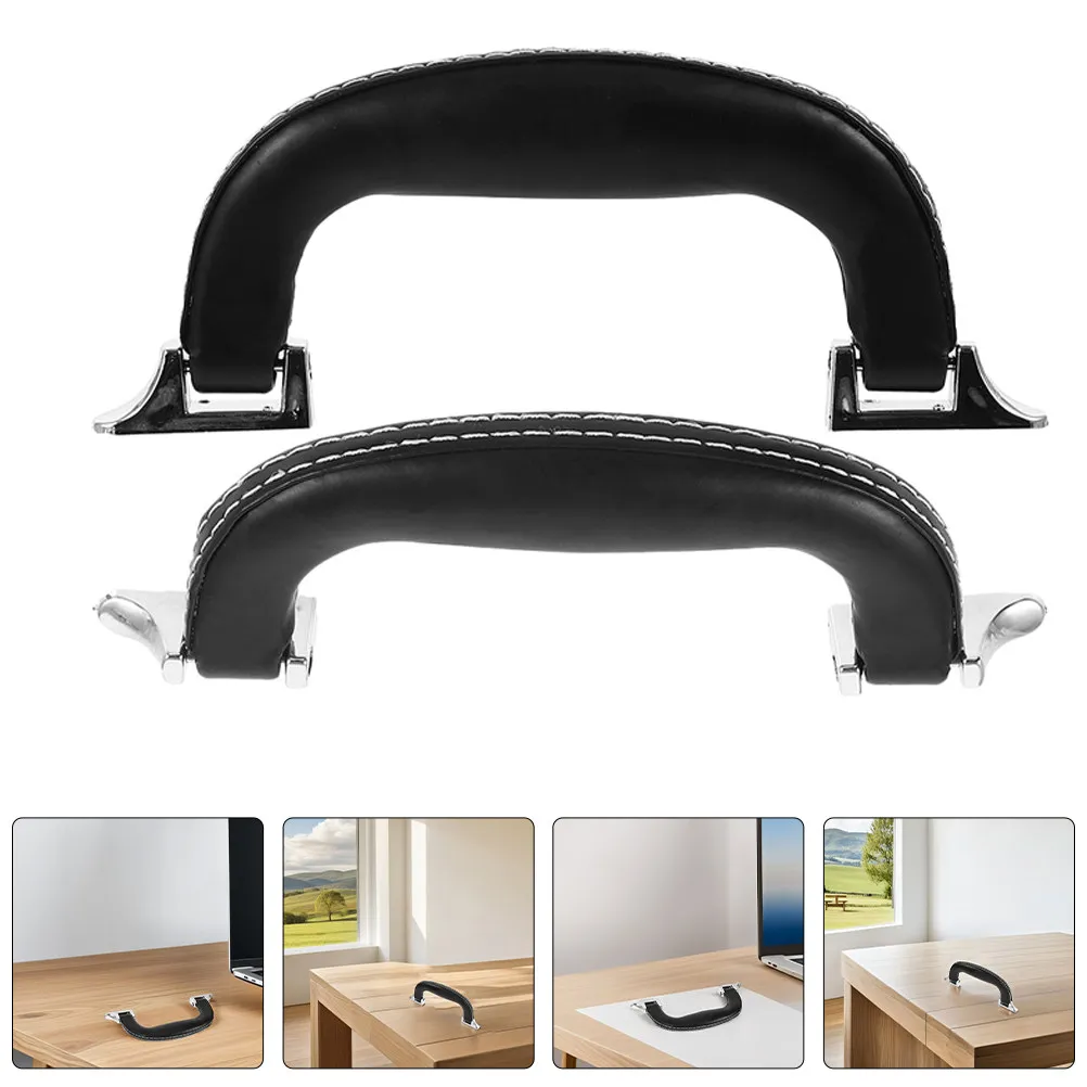 

4 Pcs Case Handle Replacement Suitcase Handles Travel Trunk for Boxes Baggage Pull