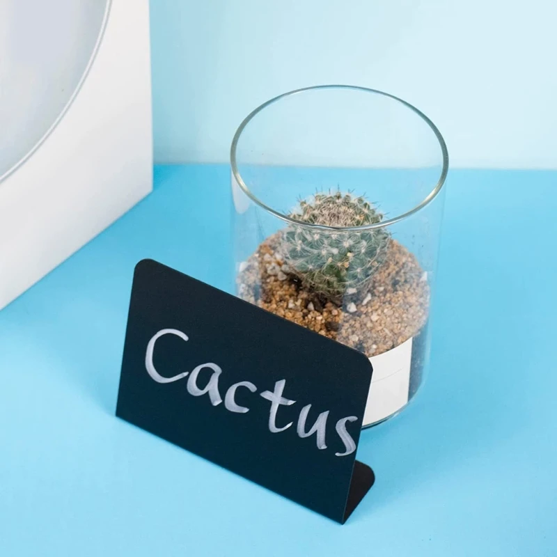 Desktop Erasable Label Mini Chalkboards Message Board Place Cards Chalk Signs Dropship