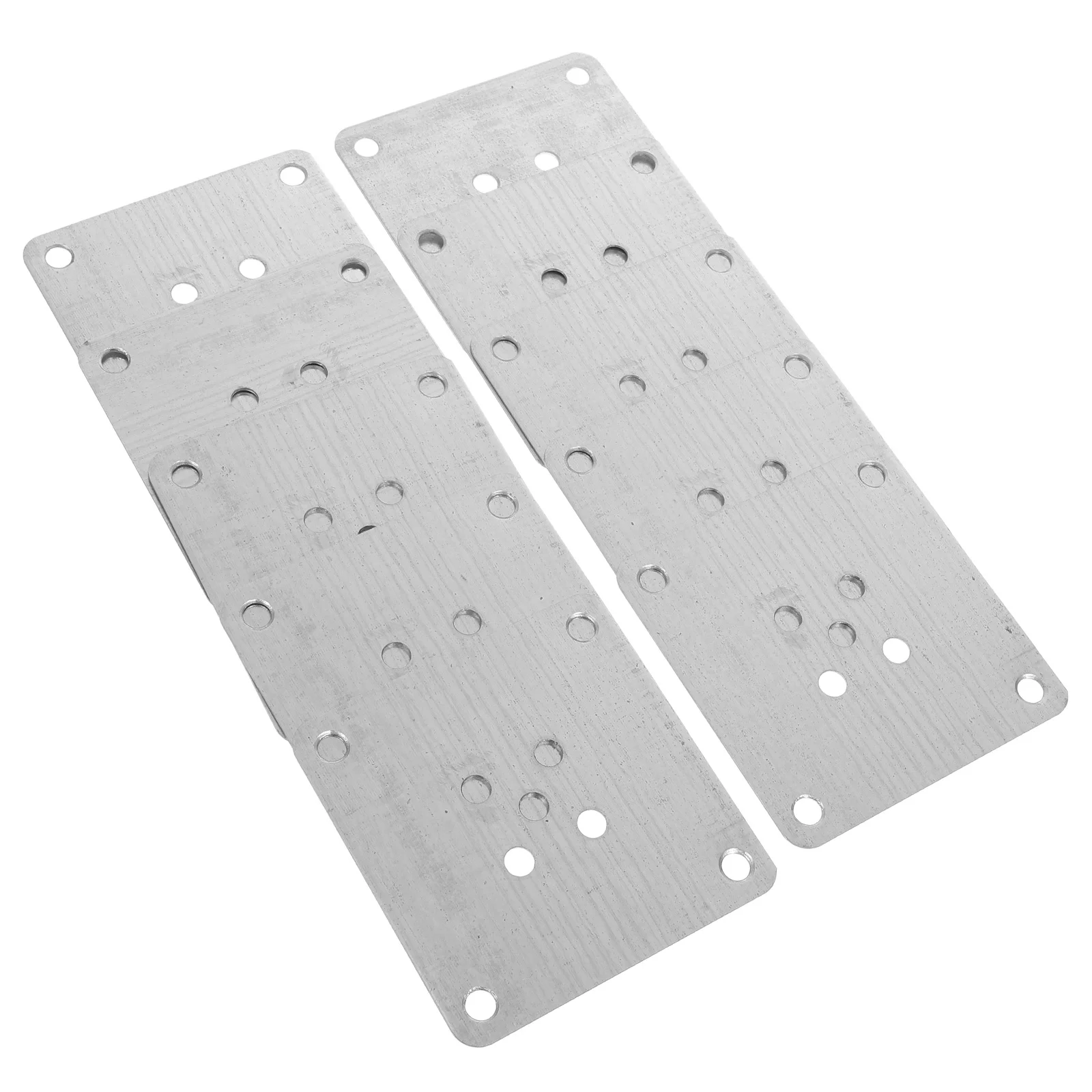 

10Pcs Sofa Furniture Hardware Iron Mounting Plates Wood Legs Repair Attachment Plate Enhanced Stability Furniture Hardware