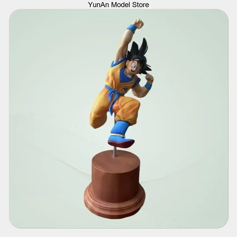 25cm-ドラゴンボール-ジャンピング悟空フィギュア-デスクトップオーナメント-コレクタブルギフト