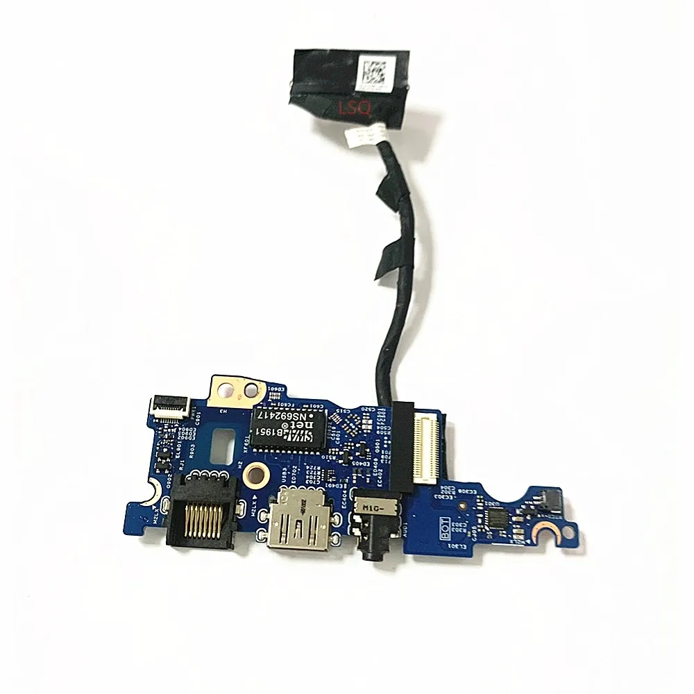 

НОВАЯ плата кнопки питания USB для DELL 5000 V5401 5402 5501 5502, сетевая интерфейсная карта USB 19A79-1