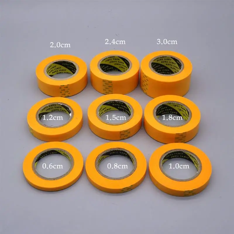 Model Tools Masking Cover Tape for DIY Model Hobby Tools Masking Tape Coloring Accessories Width 6/8/10/12/15/18/20/24/30mm