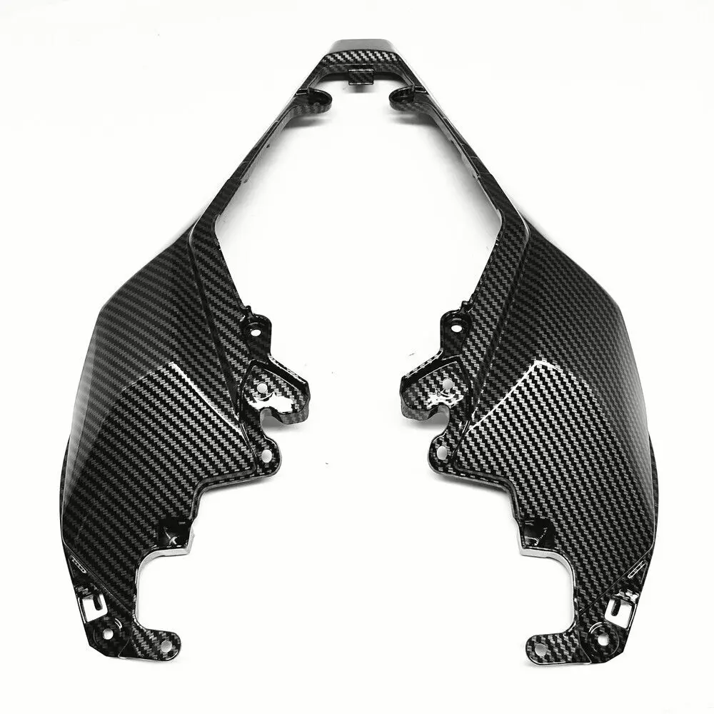 For KAWASAKI ZX-10R 2021 2022 Rear Upper Tail Driver Seat Fairing ZX10R Hydro Dipped Carbon Fiber Finish motorcycle accessories