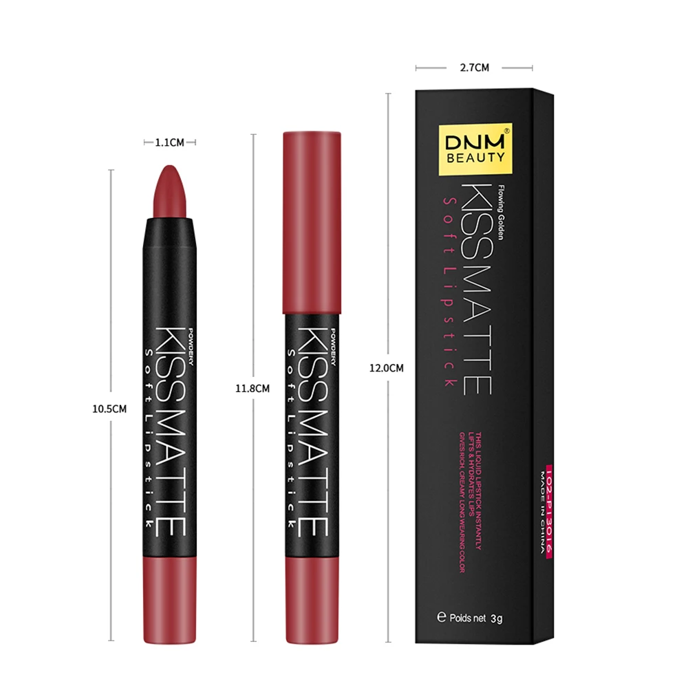 18 colori velluto opaco nebbia rossetto lunga durata impermeabile antisudore rossetto rosso antiaderente tazza Lip Liner cosmetici per il trucco