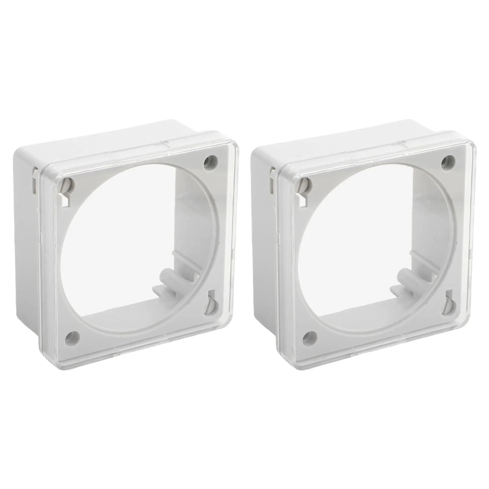 For L701 For L702 Timer Protective Cover Plastic Case Outdoor Use Rain Protection 54mm Hole Distance User-friendly Design