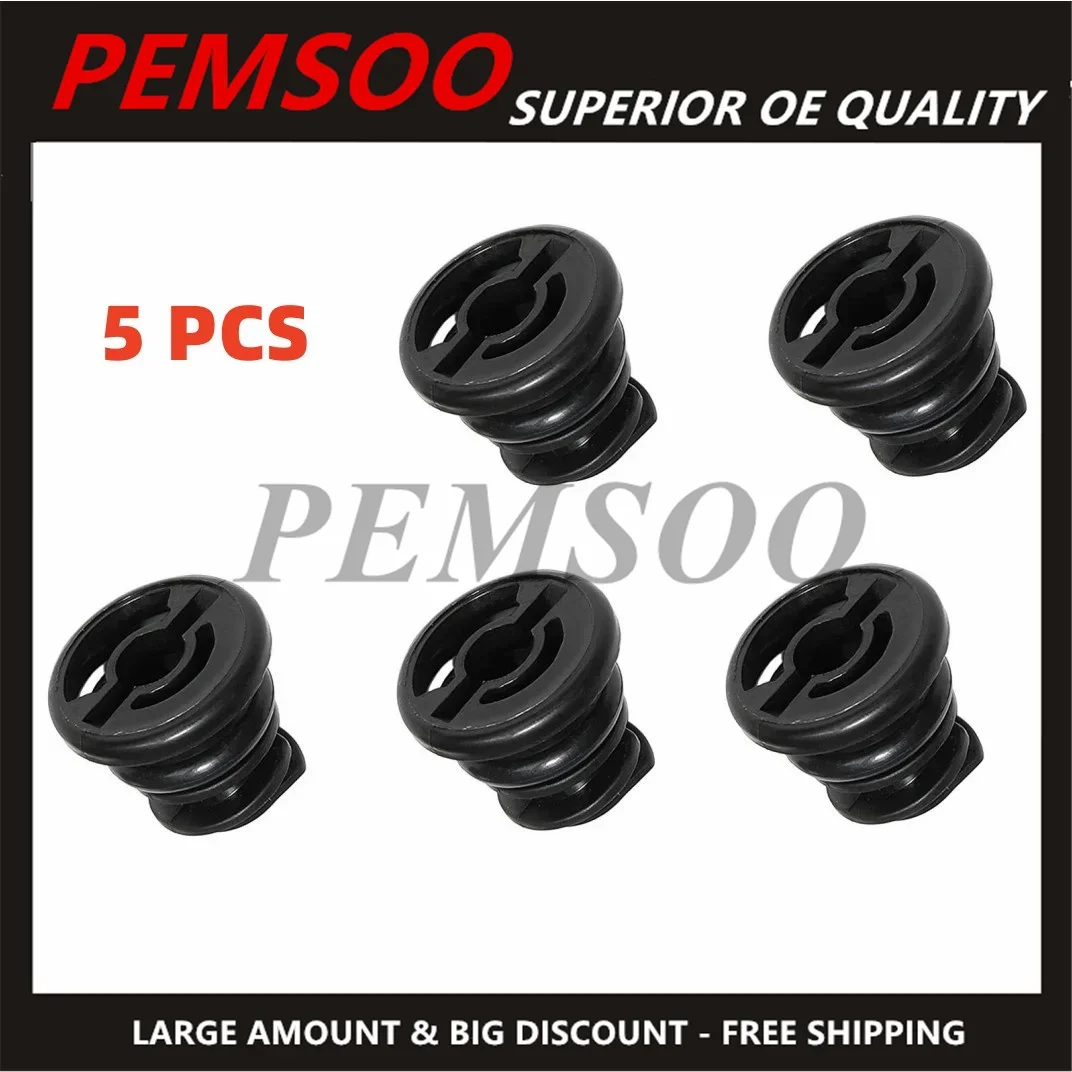 5X 06L103801 Plastic Oil Pan Sump Plug 1.8 TSI 2.0 TFSI Petrol Engine Oil Drain Plug for Audi A3 A4 A5 Seat Polo Passat B8 Golf