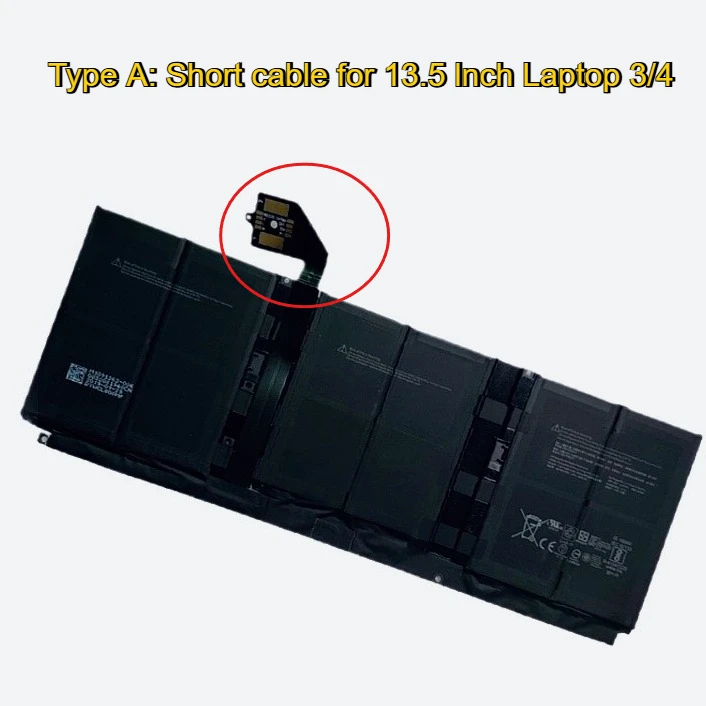 DYNT02 G3HTA057H Laptop Battery for Microsoft Surface Laptop 3/4/5 1978 1979 1950 1951 1952 1953 1958 1959 1867 1868 1872 1873 - Image 2