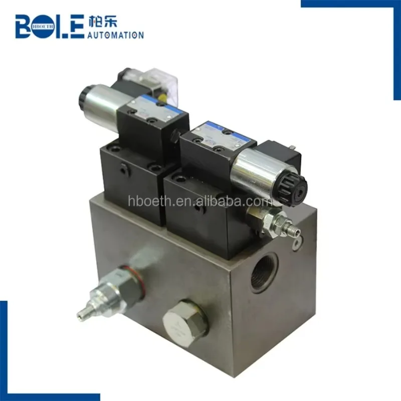 Hydraulic Multi-way Control Valve Bending Machine Integrated Valve Block