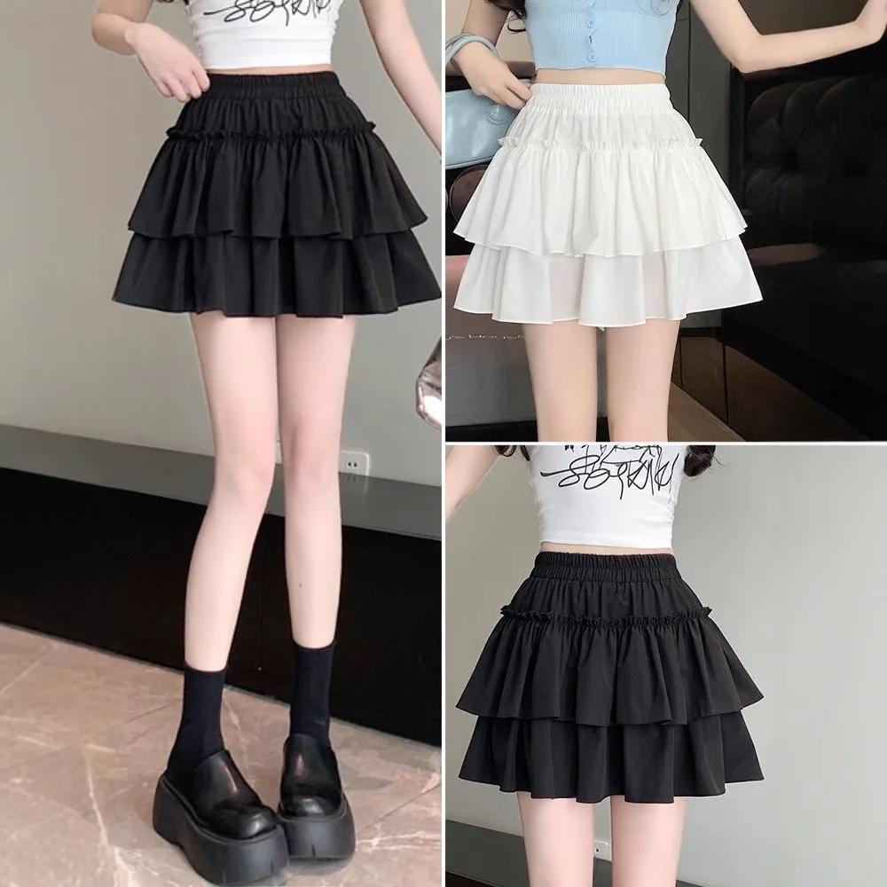 Girls Baby Half Skirt Spring Summer New Style Versatile Fashion Cake Skirt for Children Mid-Length Skirt