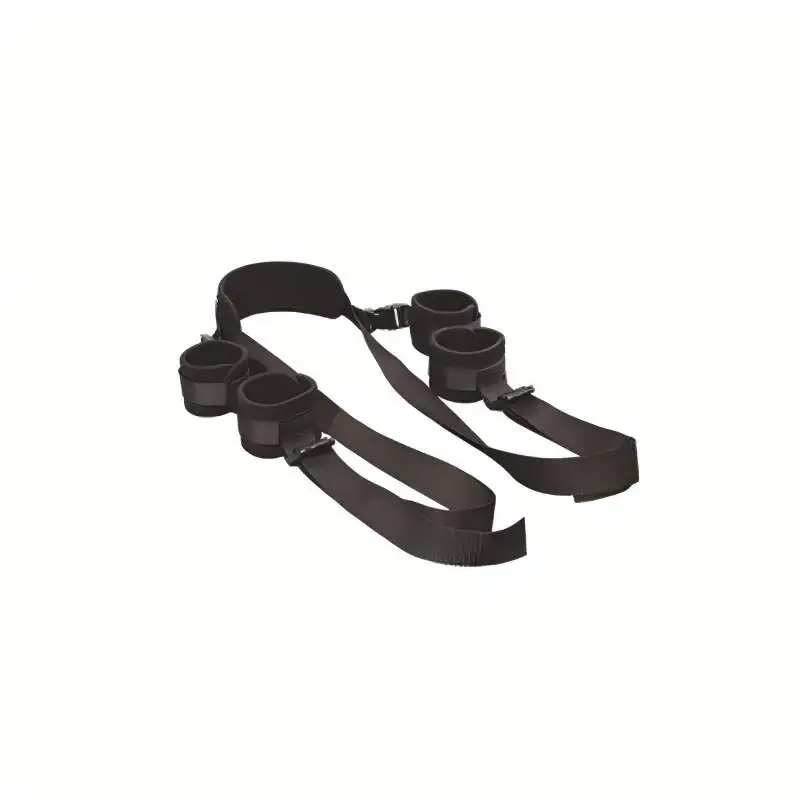Adjustable leg straps, leg straps, movable posture binding straps