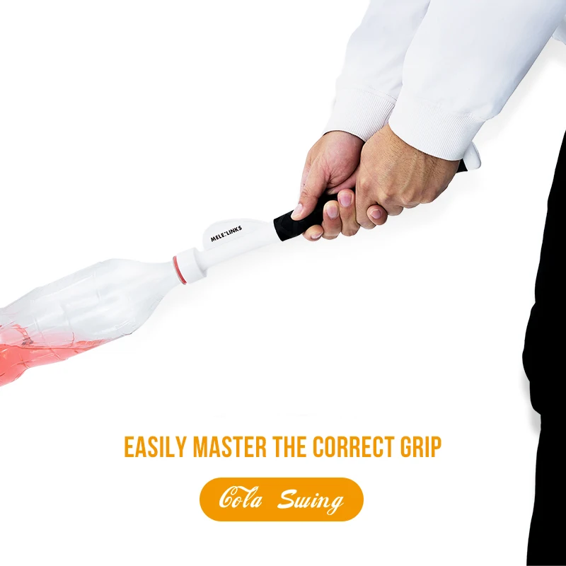

Portable Left-handed Plastic Golf Swing Trainer Adjustable Weight Practice Aid Correct Hand Grip Indoor Outdoor Training Stick