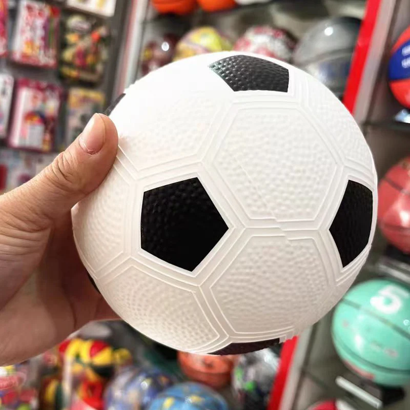 Rubber Basketball Soccer Ball for Children, Kids Sport Brinquedos Sensoriais, Parent Child Interaction Games, Kinder Toys, Tamanho 6