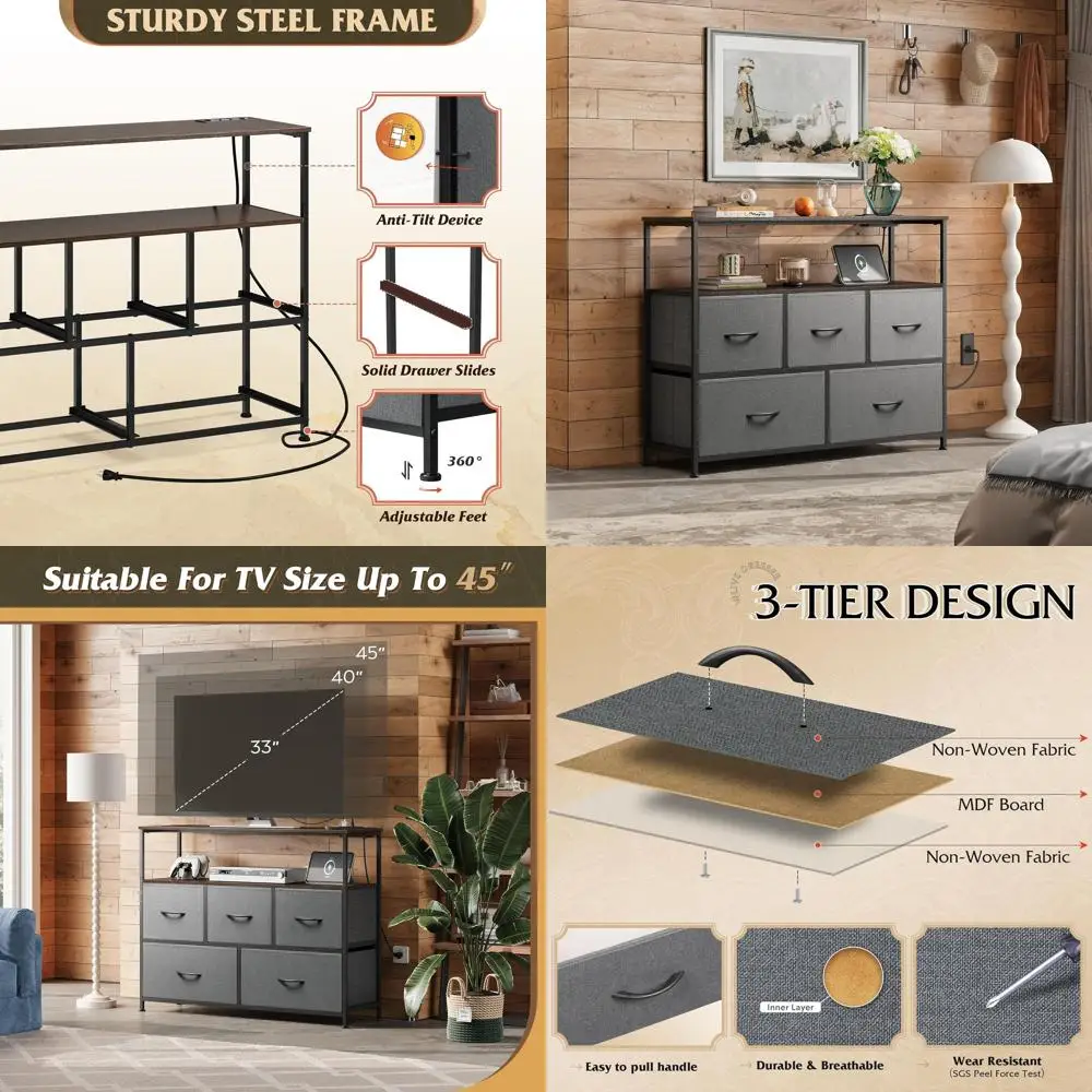 5-Drawer Bedroom Fu…