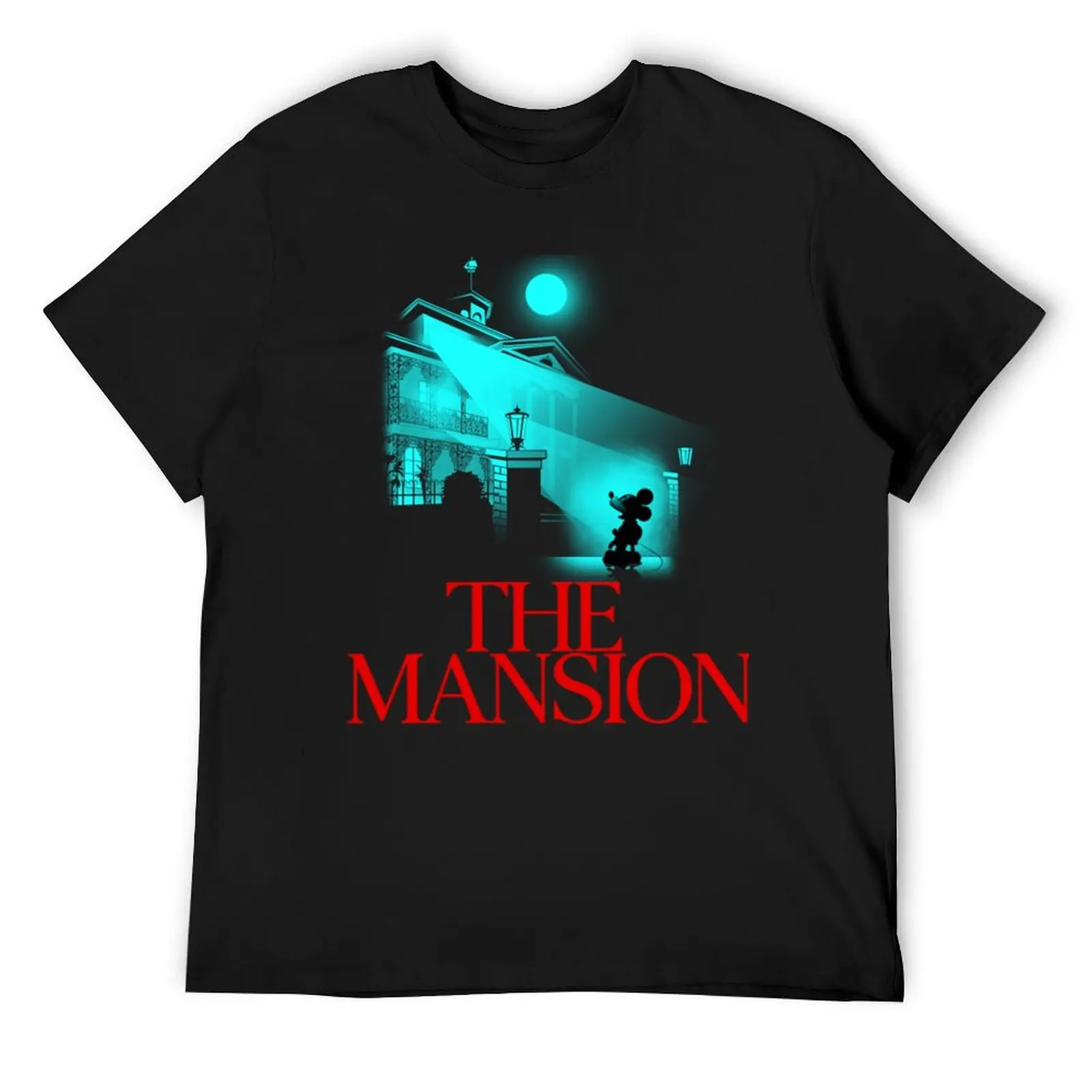 Haunted Mansion - The Mansion T-Shirt Short sleeve tee anime stuff mens t shirts pack