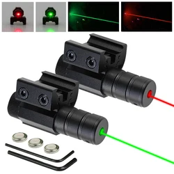 Viseurs pour odorPicatinny, odorde poing, mini laser vert foncé, rouge, odorà point, utilisation pour les touristes, 11mm, 20mm