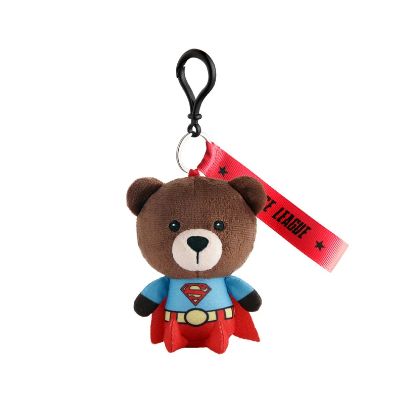 HUGKIS Justice League Batman Wonder Women Plush Co-branded Teddy Bear Doll Toy Cute Anime Movie Peluche Doll Birthday Gift - view 5