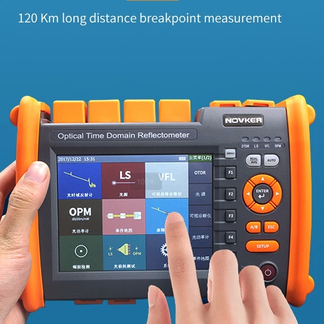 Multifunction OTDR NK5600 1310/1550nm 32/30db SC FC ST Connector Fiber Optic Equipment Testing Tool for Ftth Networking
