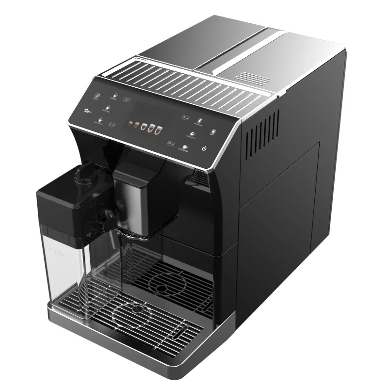 ZT-202 Various Beverage Parameters Can Be Customized Multiple Function Languages Home Coffee Machine with Standing Cabinet