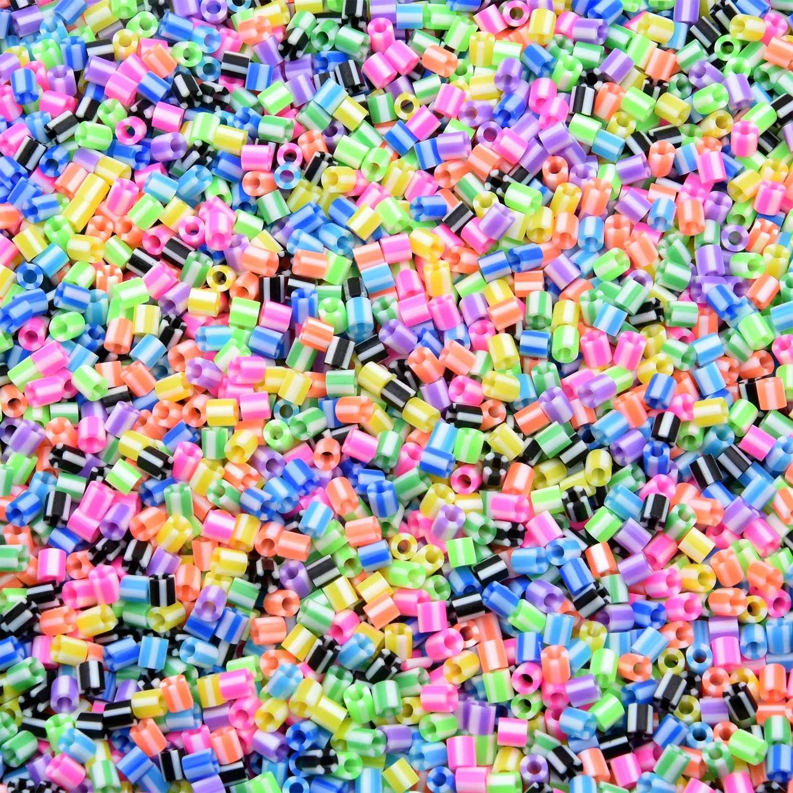 New Colours 5MM 500PCs Pixel Puzzle Iron Beads for kids Perler Hama Beads Diy High Quality Handmade Gift toy Fuse Beads