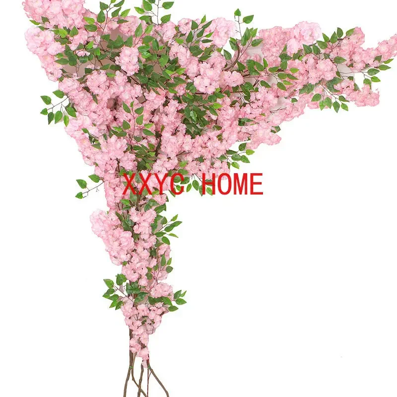 

Artificial Flower Cherry Blossom Flower Home Balcony Outdoor Garden Wedding Party Arrangement