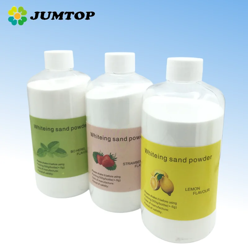 

JUMTOP 500g Dental Cleaning Sand Powder for Prophy Unit, Teeth Polishing Decontamination