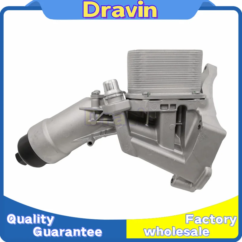 مبيت فلتر زيت المحرك الجديد من الألومنيوم لمحرك BMW N47 B48 B47 1234567 Series E87F20F30F07F10F0 11428596283 11428576429
