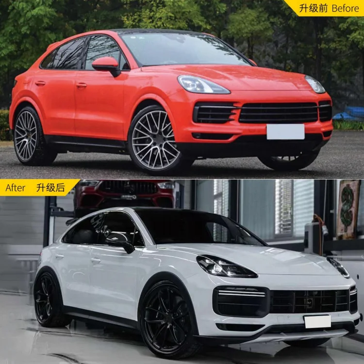 Auto Parts Turbo GT Sport Body Kits Bumper Daytime Running Lights Rear Lip Body Kit for Coupe 9Y0.1 9YB 2018+