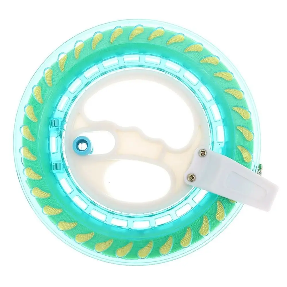 Outdoor-Spiel, rund, blau, gedrehte Schnur, Linie, Griff, Werkzeug, Drachenrolle, Wickler, Feuerrad, Schnur fliegen