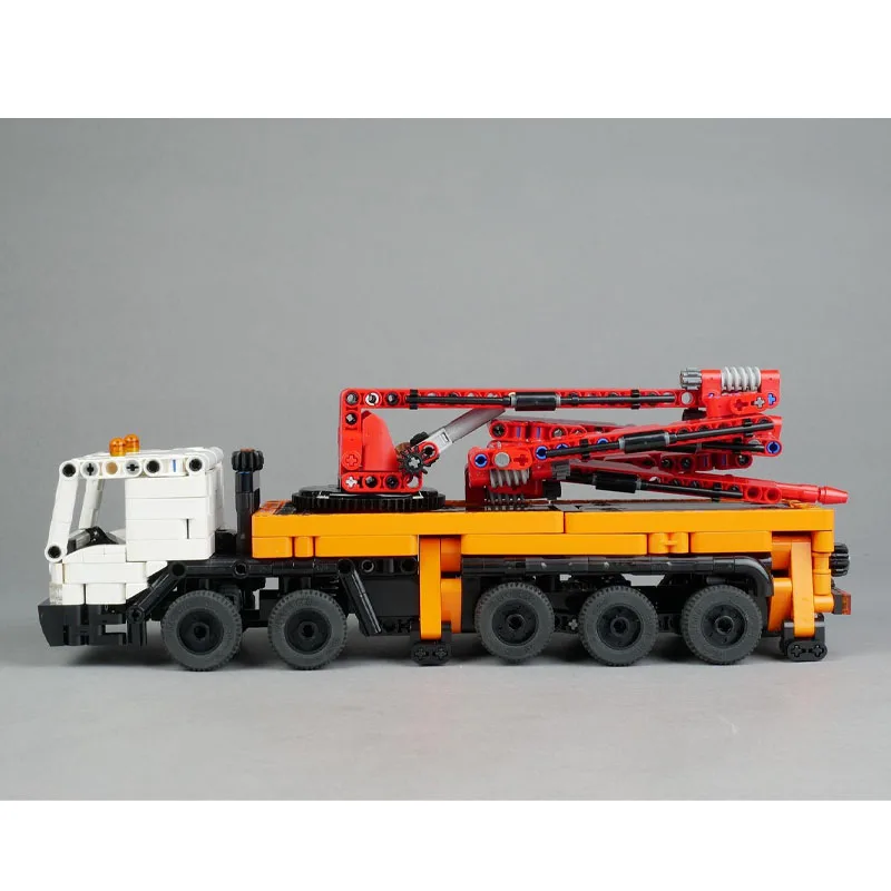 

MOC-194984 New Classic Concrete Pump Truck Building Block Model, 959 Pieces, Boys' Children's Birthday Building Block Toy Gift
