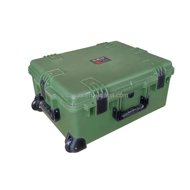 Shanghai Tricases style lightweight large size IP67 watertight hard plastic protective tool gear case