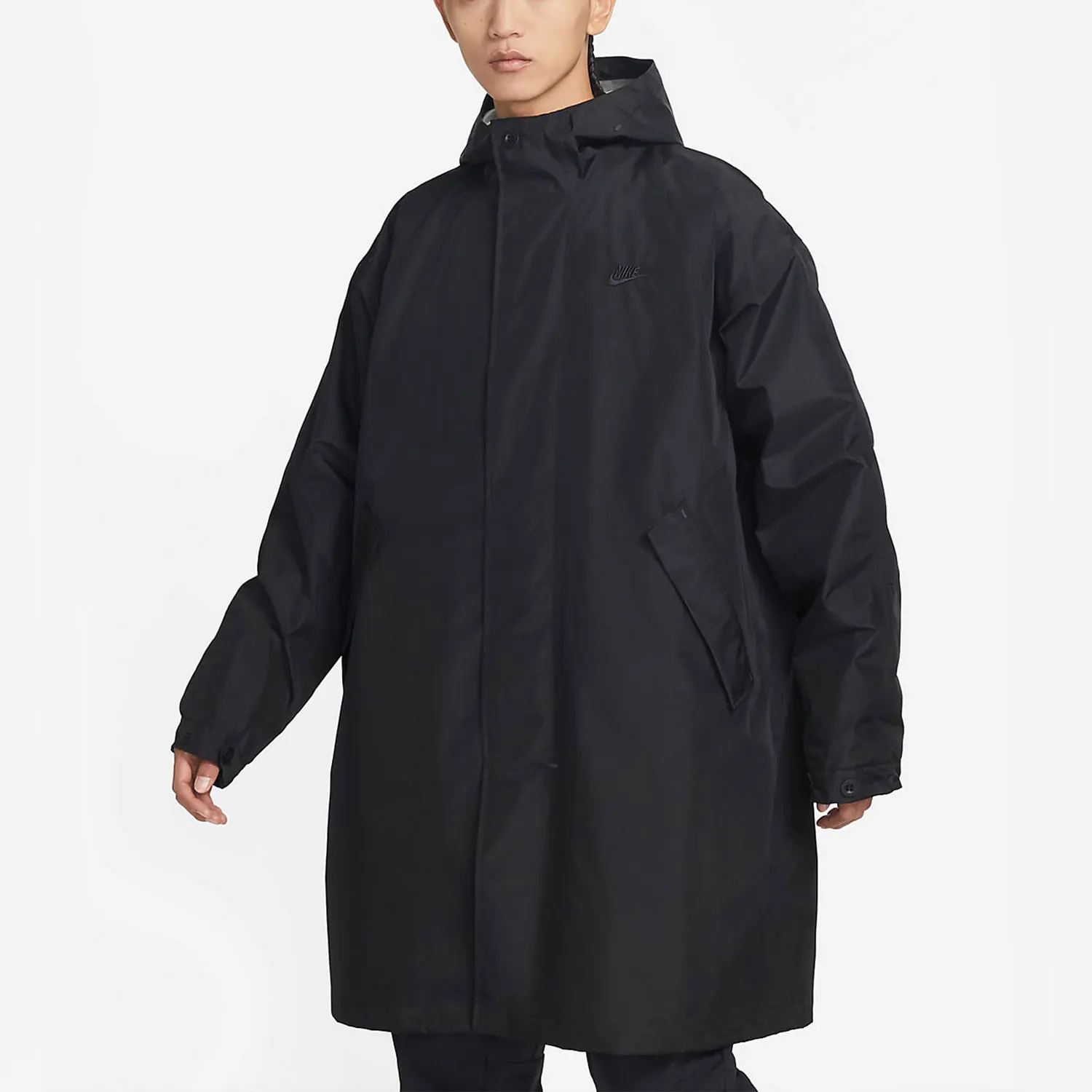 

Оригинальная зимняя новая мужская хлопковая куртка Nike из двух частей, съемная, модель DQ4283-010