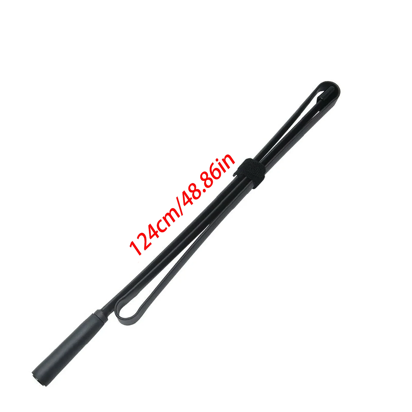 124cm CS Tactical Antenna Foldable BNC VHF 136-174/245MHz For ICOM IC-V8 V80 Kenwood TK100–TK320 Motorola CP500 Walkie Talkie