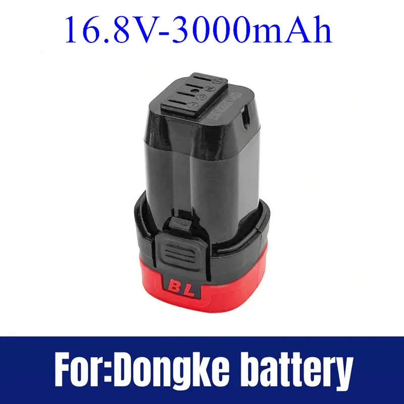 العلامة التجارية الجديدة 16.8 فولت.3000 مللي أمبير بطارية فرش مسدس فولاذي صغير ، كاتب ، بطارية ليثيوم بدون فرش لبطارية دونغكي