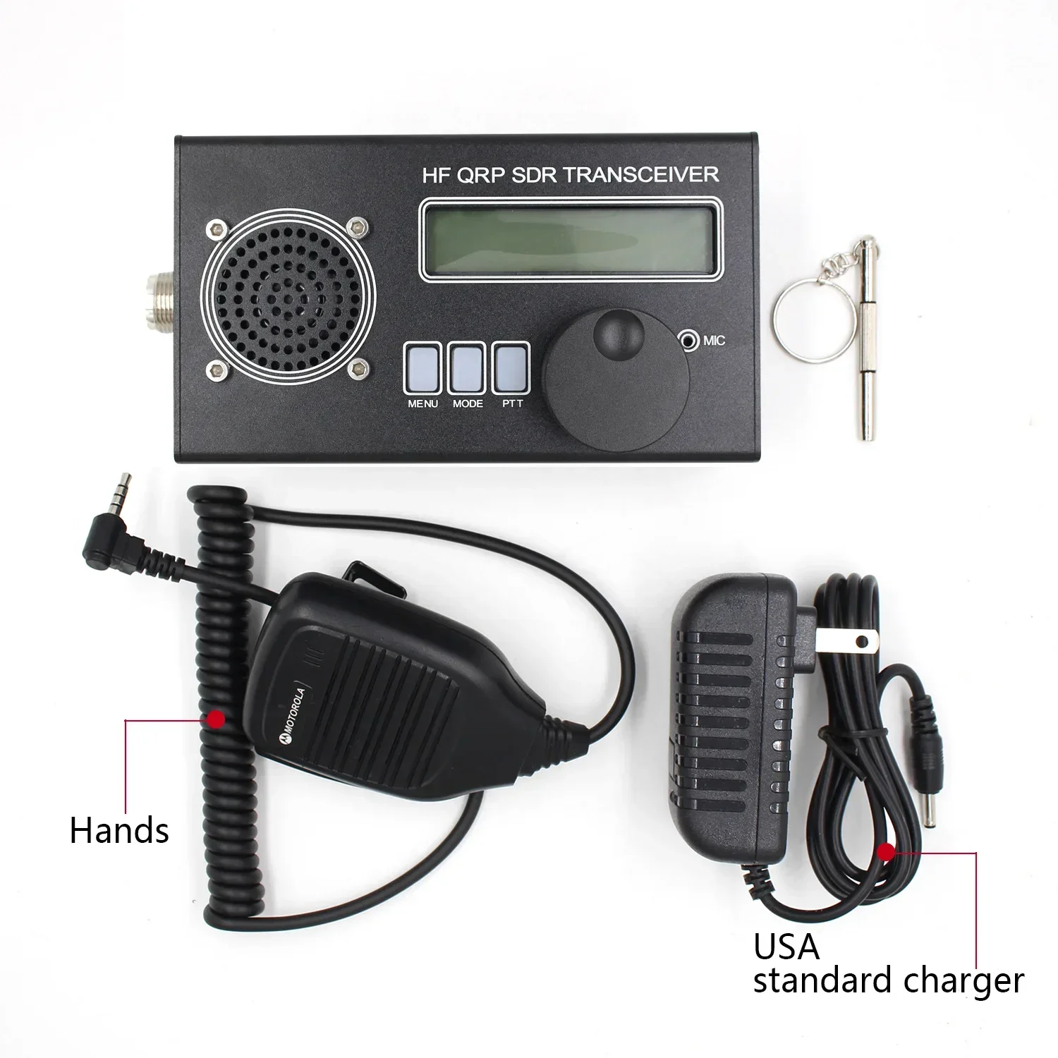 Cross-Border USDX QRP Short Wave Radio Transceiver SDR Transceiver 8 Band Usdr