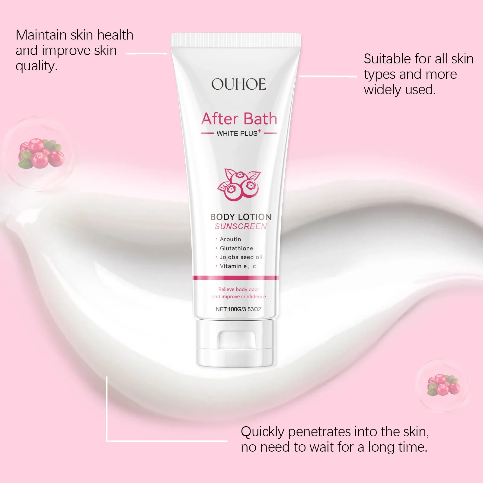 

Moisturizing and Nourishing Body Cream for Soft Skin Hydrating Body Lotion for Post-Shower Freshness and All-Over Revitalization