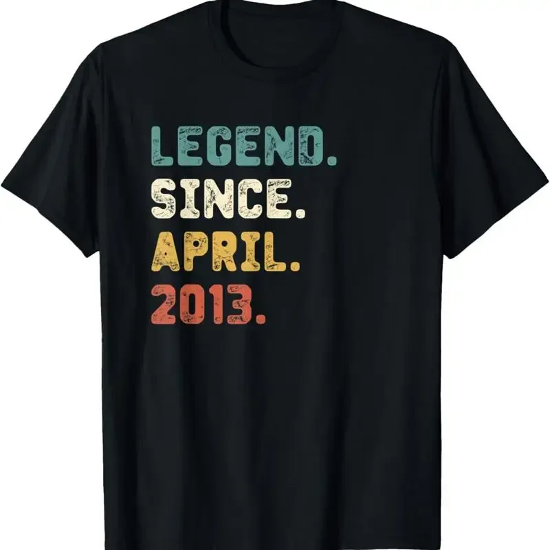 9 Years Old S Legend Since April 2013 9Th Birthday T Shirt