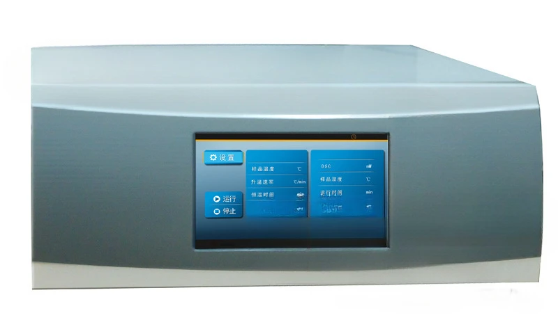 DSC-200L Low Temperature Differential Scanning Calorimeter, Glass Transition, Liquid Nitrogen Cooling Scanning Curve