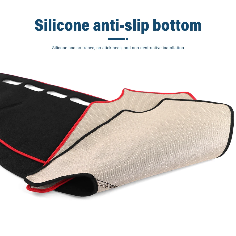 Für Peugeot 308 SW T7 308 GTI 2007 2008 2009 2010 2011 2012 2013 Auto Dashboard Abdeckung Matte Sonnenschutz Nicht-slip Pad Zubehör