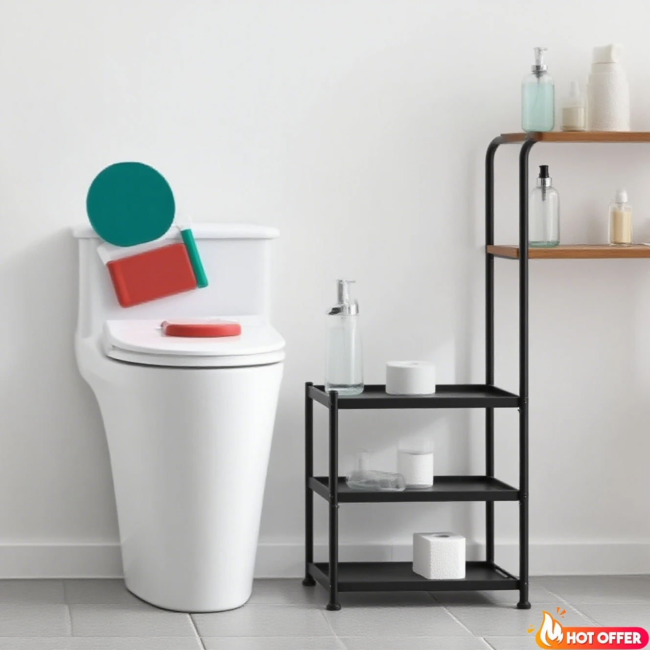 

Сиденье с сенсорной крышкой для унитаза, аксессуары для туалета, подъемник, избегайте подъема, портативный туалет, прозрачный скандинавский туалет, 1 шт., ручка устройства