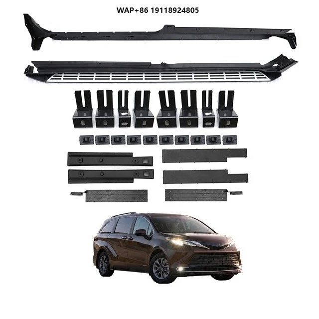 

Side bar Pedal Upper Pedal Aluminum Alloy Pedal for Siennaa 2022 Hybrid