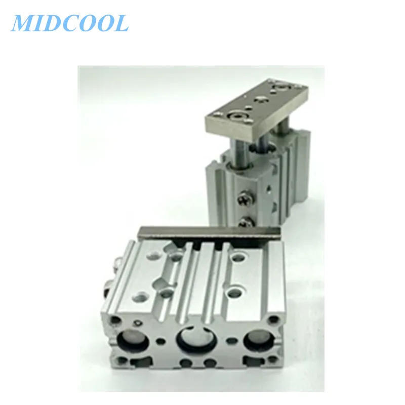 Compact Guide Cylinder Slide Bearing MGPM20 Stroke 125 150 175 200 250 300 350 400mm MGPM20-125/150/175/200/250/300/350