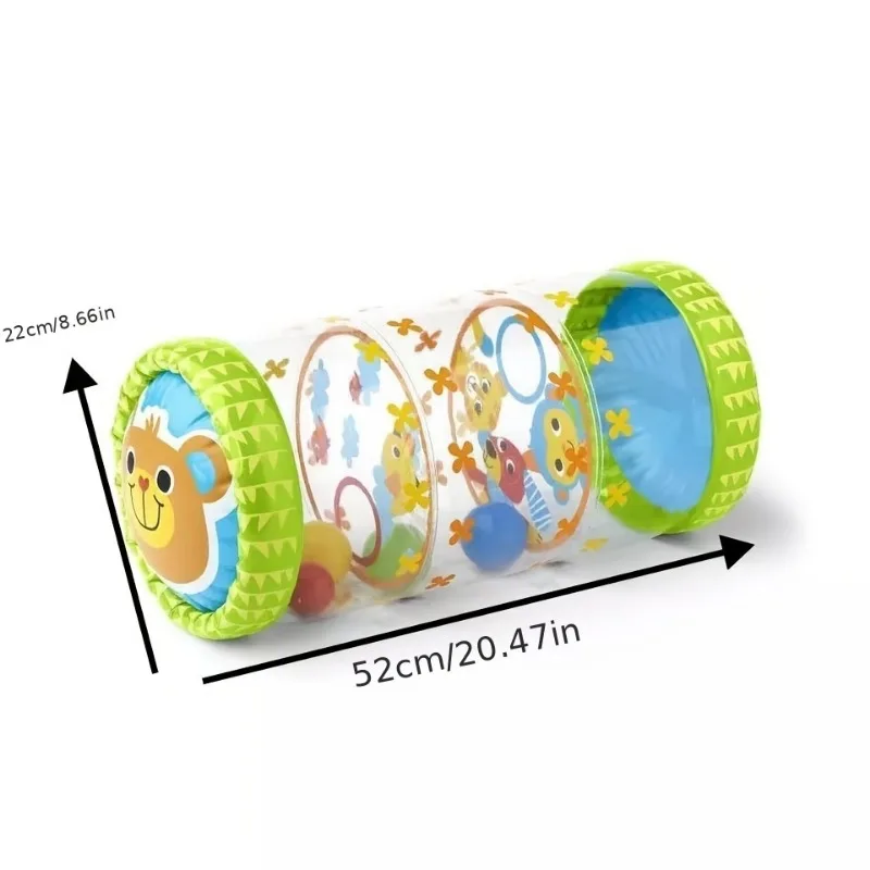Baby Crawling Toys Inflatable PVC  Encourage Crawling Early Developing Baby Activities Use Tambourines and Balls to Roll