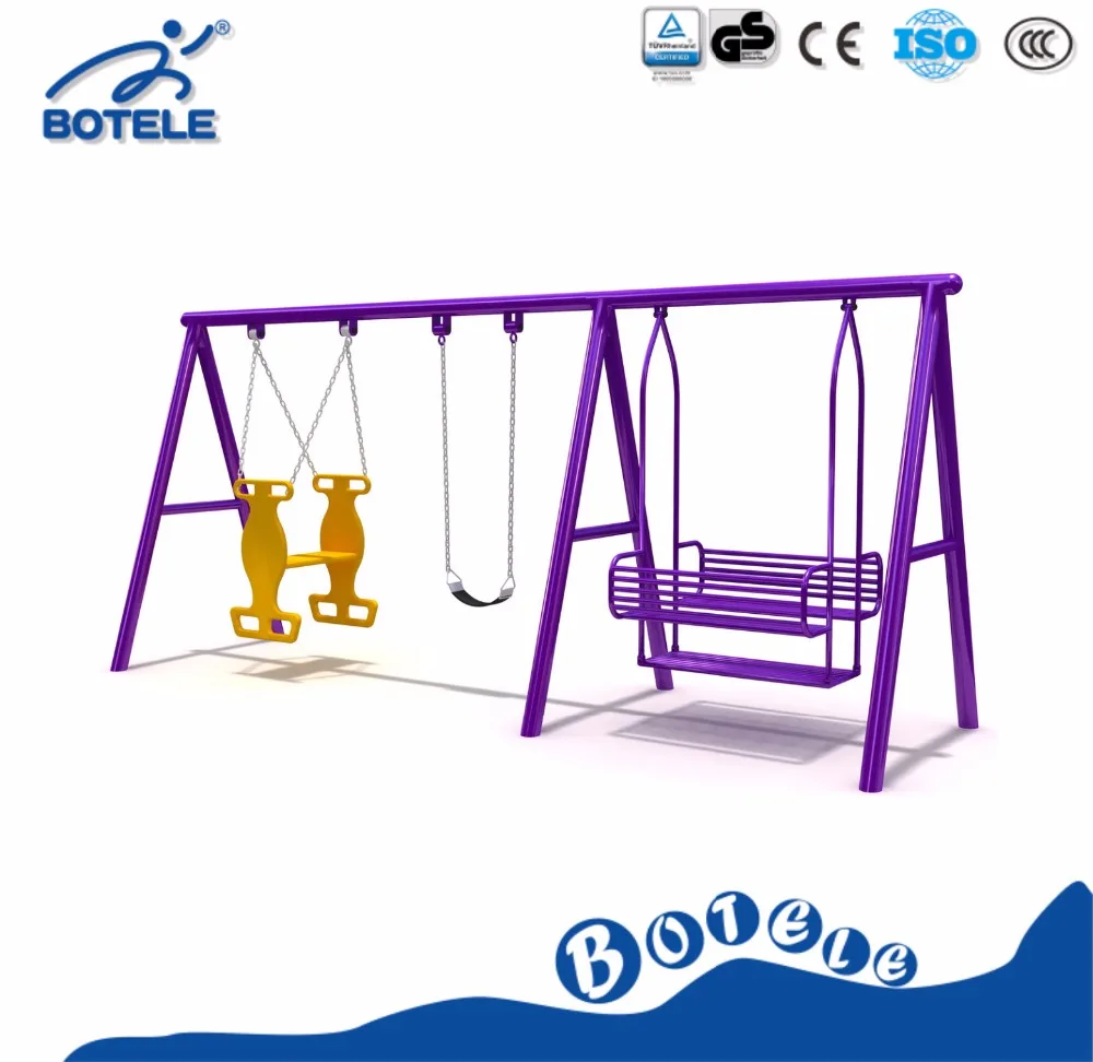 Galvanized pipe Swing Set For Adults Or Kids Garden Playground