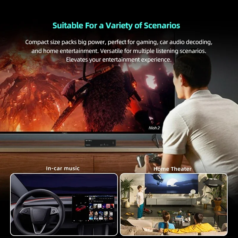 SMSL PS200 PRO وحدة فك ترميز الصوت متعددة الوظائف MQA / MQA-CD مع شريحة ES9039Q2M DAC PCM768kHz/32Bit DSD512