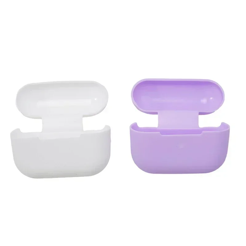 Étui de protection en silicone pour casque AirPods Pro, design anti-perte, bleu foncé, vert foncé