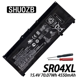 SR04XL Laptop Battery For Hp Omen 15-CE 15-CB 15-Cb0xx 15-ce000ng 15-CE0XX 15-CE015DX 15-CB014ur TPN-C133 917678-171 HSTNN-IB7Z