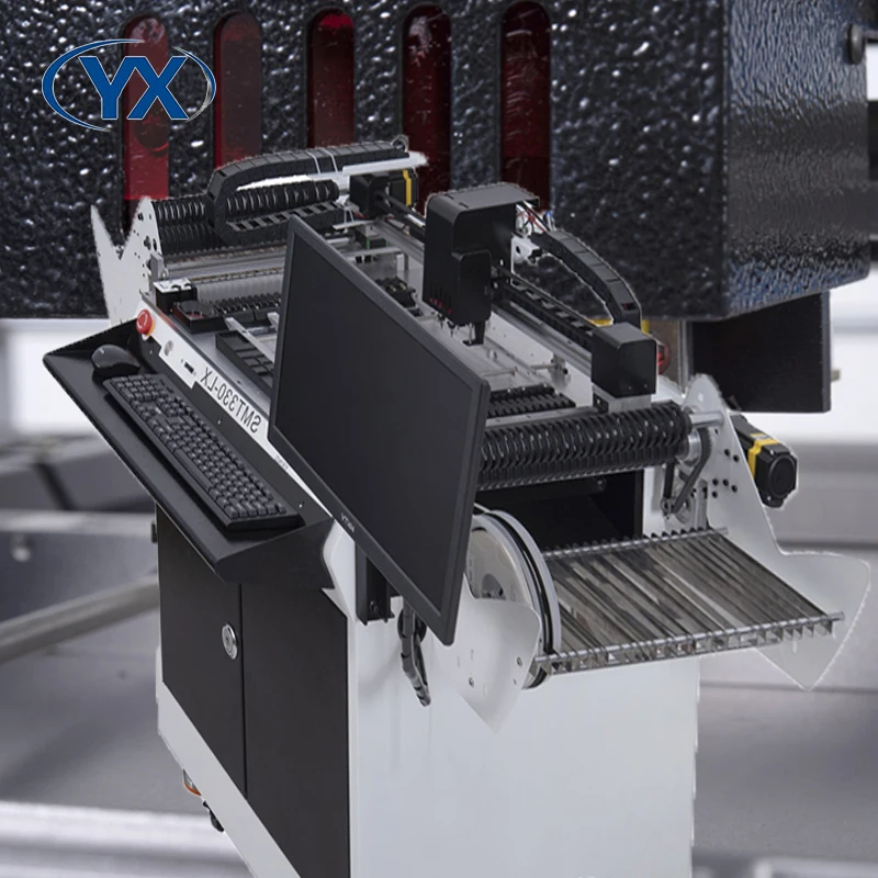 Stock en EE. UU. Máquina de colocación SMT 2025 Nueva máquina de recogida y colocación SMT330-LX con reconocimiento de punto de doble marca