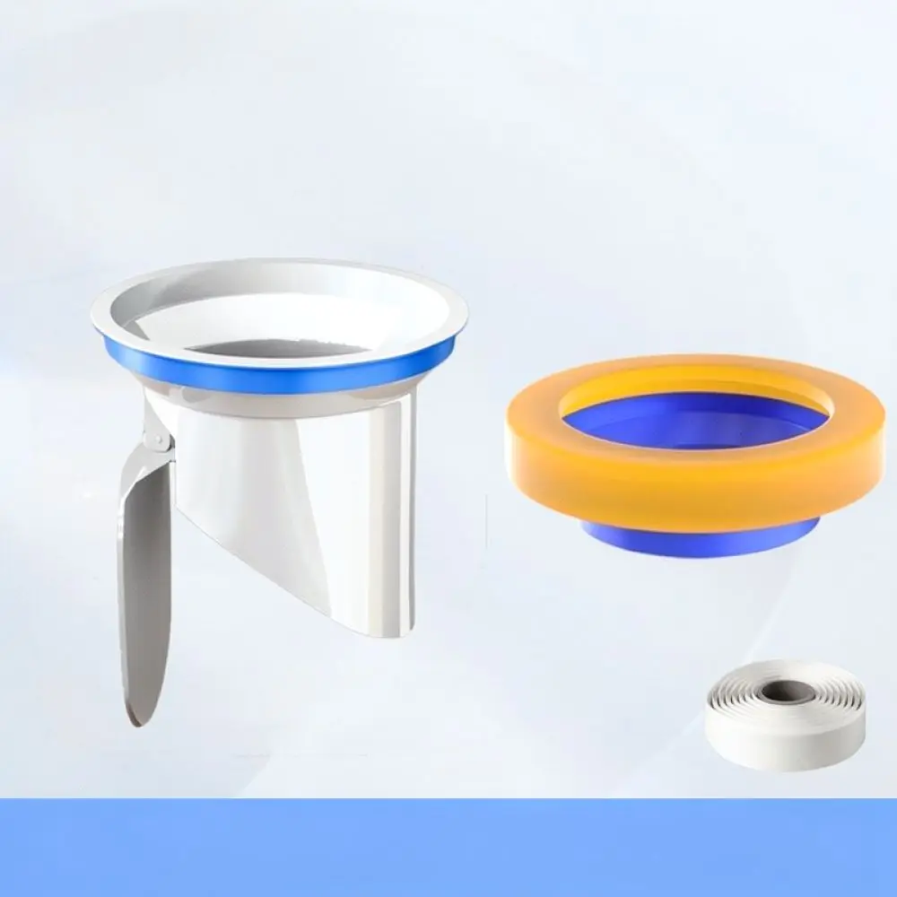 Toilet Sewer Pipe Seal Ring Rubber Gasket Anti Odor Preventer For Bathroom Sanitary Ware Leakage Proof Maintenance Tool