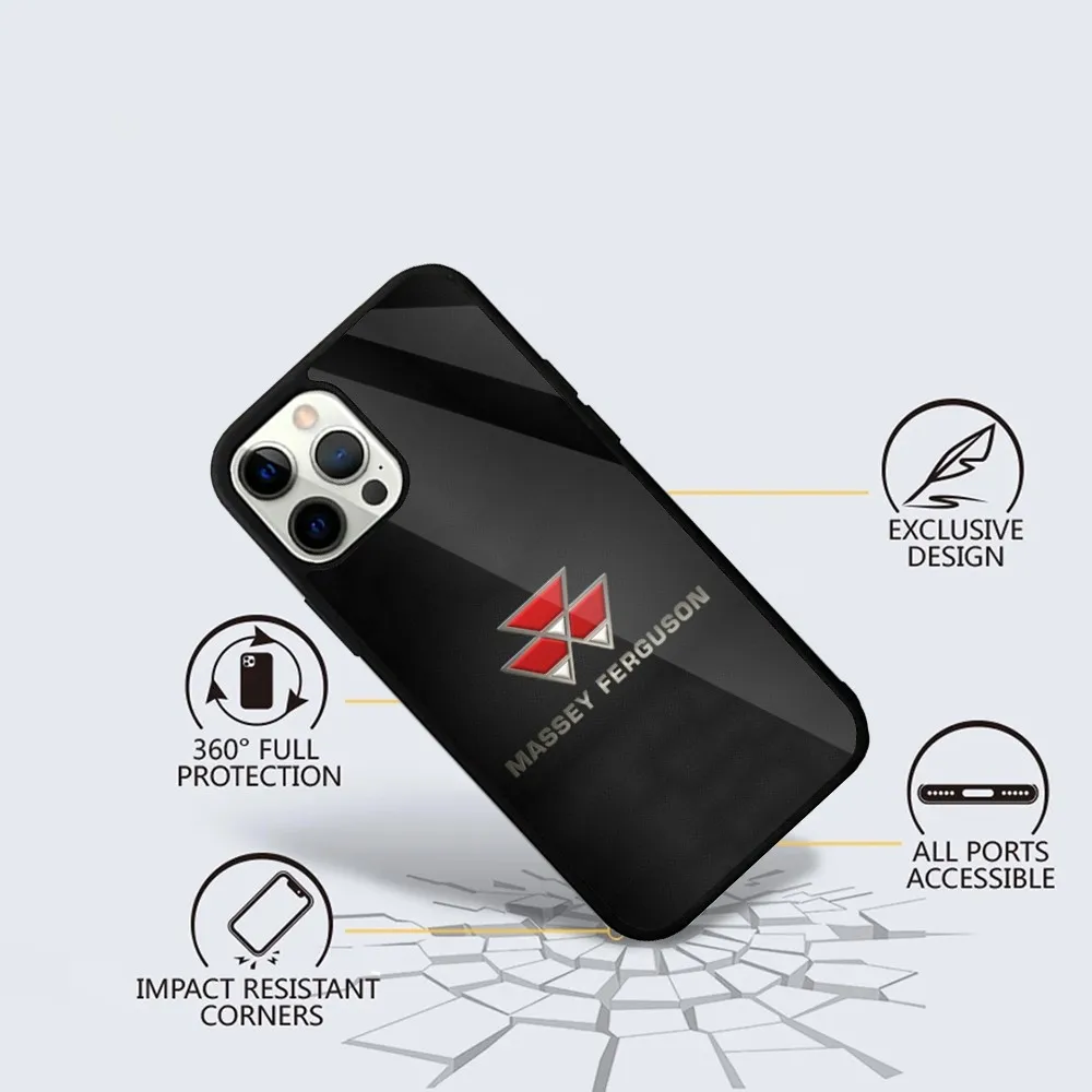 Massey Ferguson  Phone Case For iPhone 15,14,13,12,11,Plus,Pro,Max Mini Magsafe Magnetic Wireless Charging