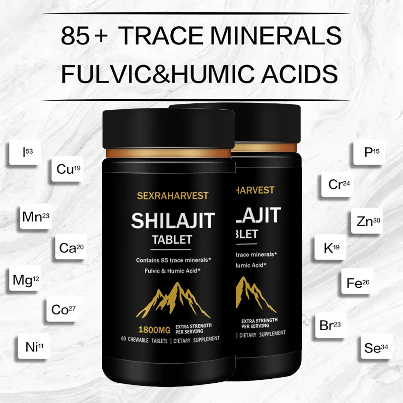 Original Himalaya Shilajit High Purity Mineral Supplement for Men Natural Shilajit with 85+ Trace Minerals Enhance Performance